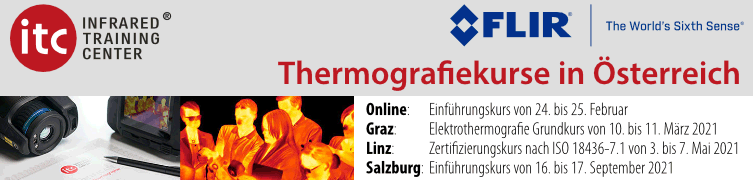 Thermografie/Infrarottechnik Einführungskurse